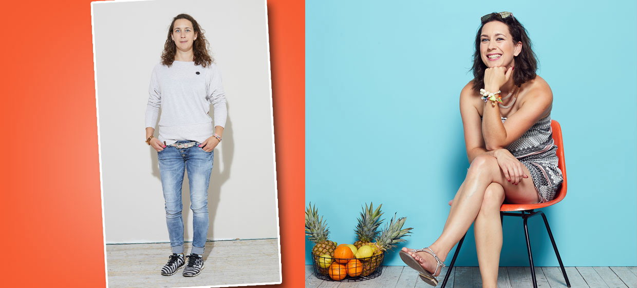 Big makeover: Mareike loves her new style