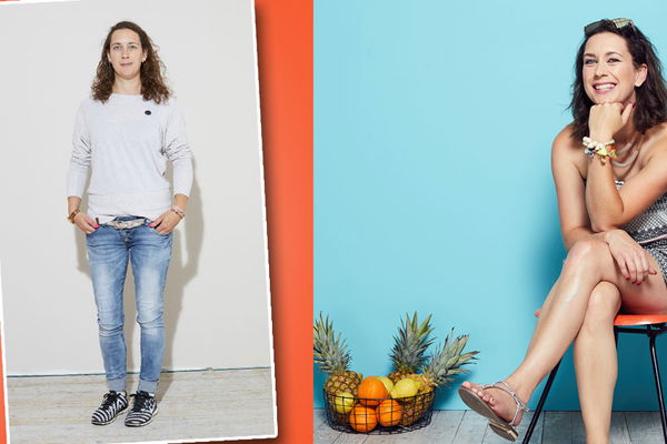 Big makeover: Mareike loves her new style