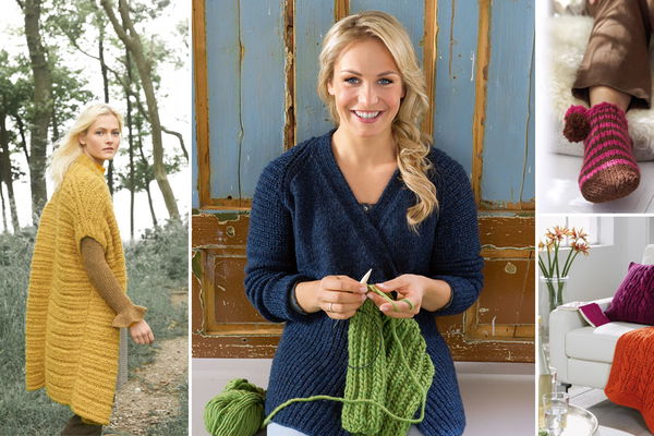 In the mood for knitting! Download the knitting patterns from Lea