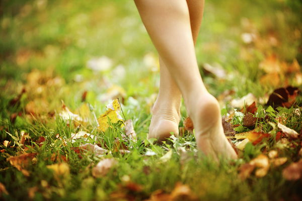 Walking barefoot: Healthy for body and soul