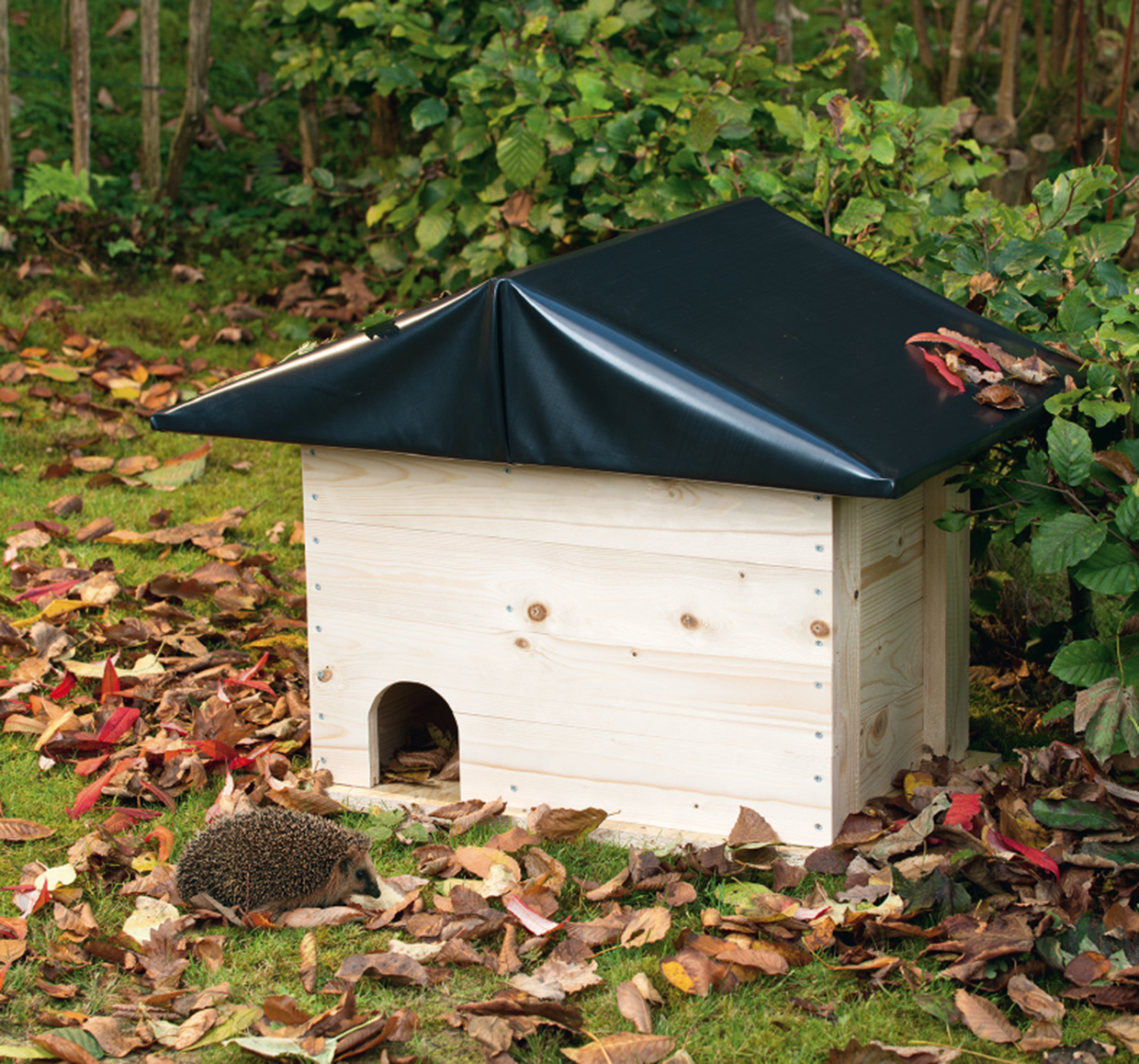 Piekfein hedgehog hotel: cozy shelter for cute garden dwellers