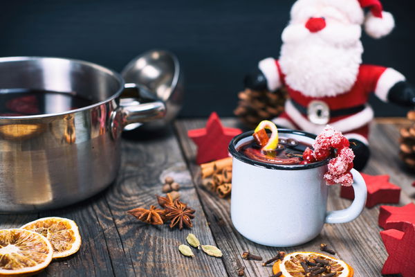 Hot winter drinks for red cheeks