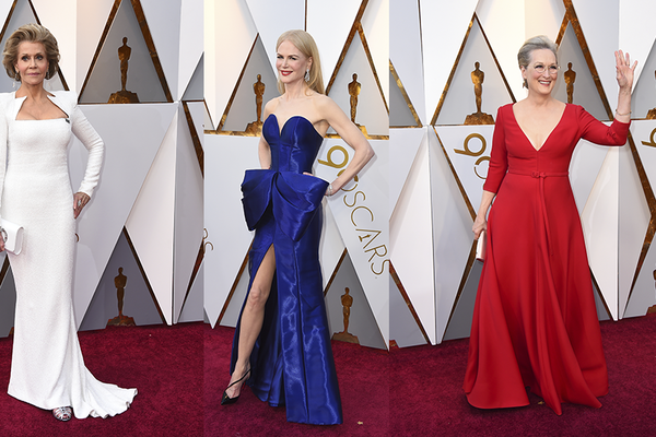 Oscar 2018: Hollywood kadınlarının en güzel görünümleri
