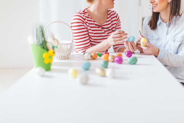 5 creative ideas for decorating Easter eggs