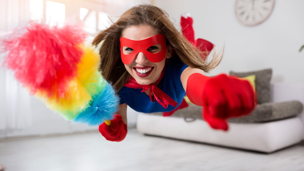 Spring cleaning: how easy it is to remove dust