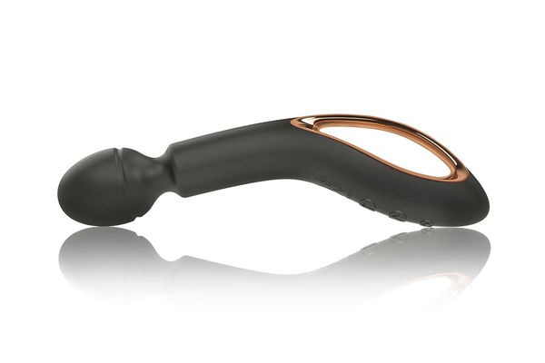Masaj çubuğu "O-Wall" - değiştirilebilir masaj başlıklı sextoy