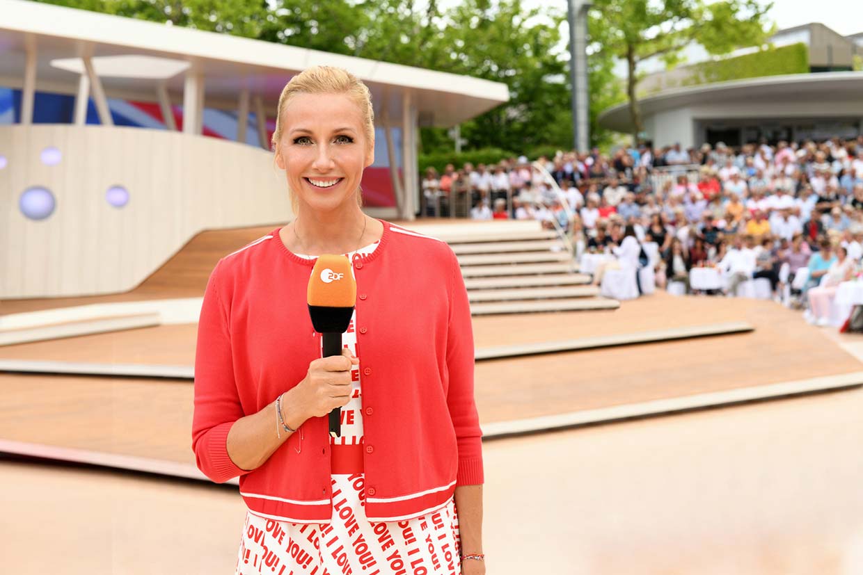 "ZDF-Fernsehgarten" with Andrea Kiewel