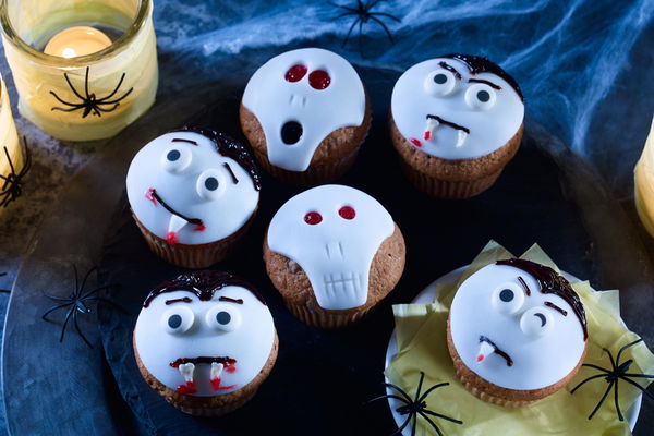 Halloween recipes: cakes, muffins & pumpkin dishes for the Halloween party
