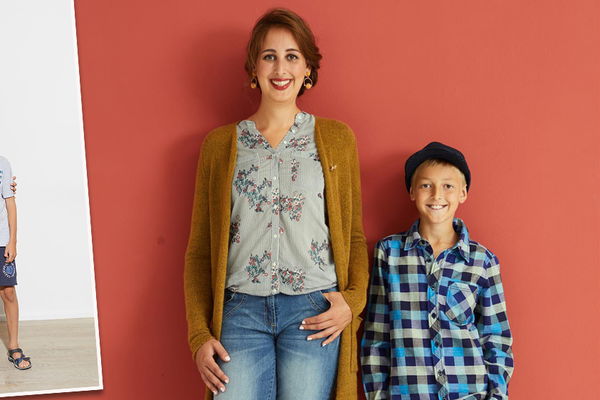 Büyük makyaj: Bettina ve Alex profesyoneller gibi poz veriyor