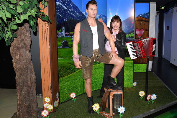 Madame Tussauds Berlin: Tina York inaugurates Andreas Gabalier