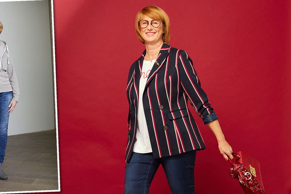 Büyük makyaj: Birgit günlük görünümünün dışına çıkmak istiyor