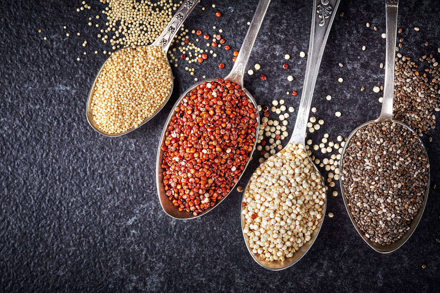 Küçük bir ürün bilgisi: kinoa, bulgur & co.