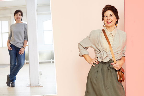 Stor makeover: Karin stråler i et nyt, friskt look