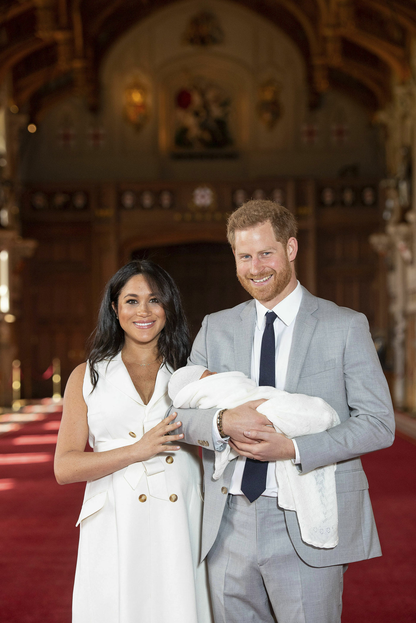 Prins Harry & Meghan viser endelig baby Archie frem