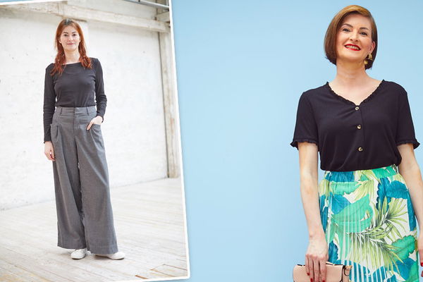 Stor makeover: nye outfits og en bob til Katja