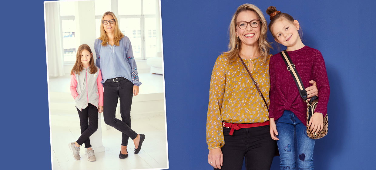 Stor makeover: Diana og Julienne som moderigtig duo
