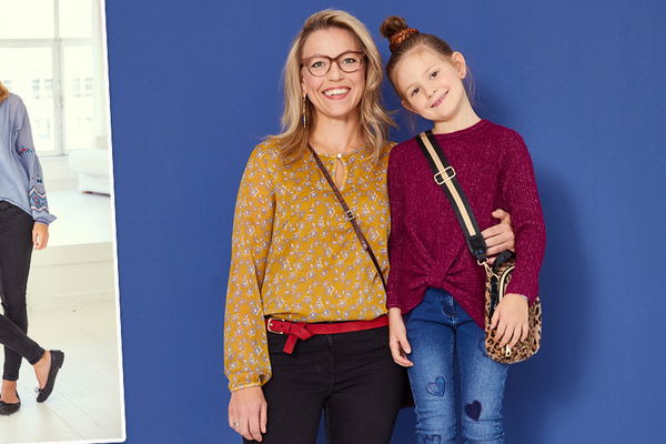 Büyük makyaj: Diana ve Julienne modaya uygun bir ikili olarak