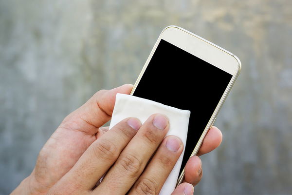 Clean your smartphone and computer properly