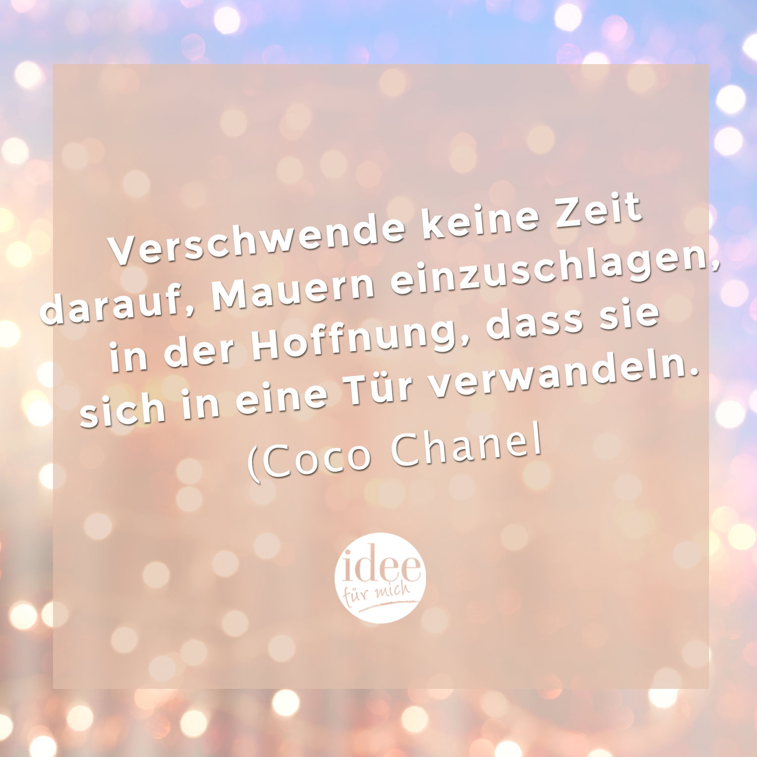 Inspiration des Tages für November 2020