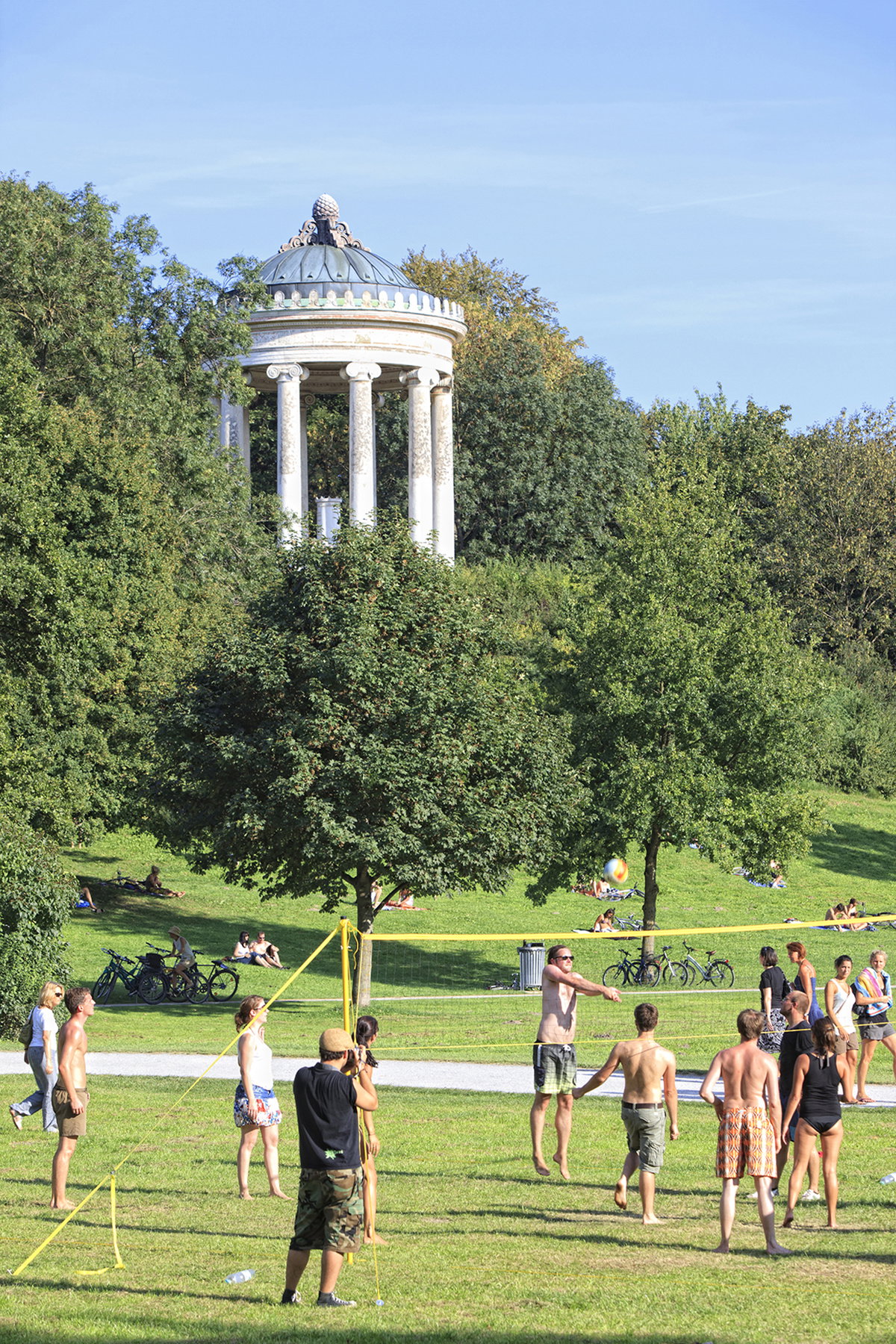 Der Englische Garten lockt Naturfans an