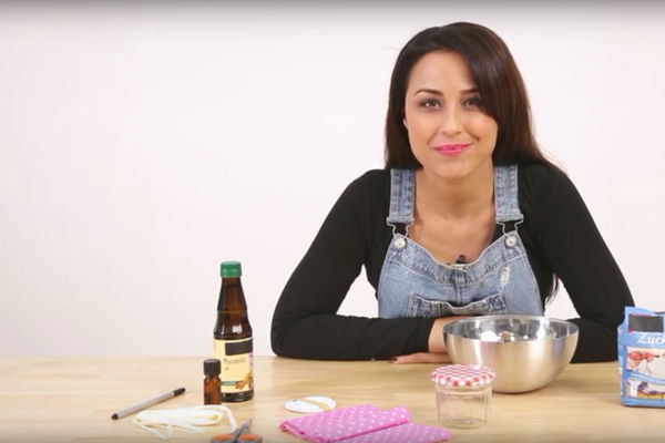 Nazik cilt: kendi badem peelinginizi kolayca yapın