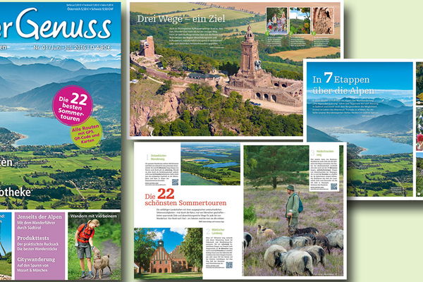 The most beautiful way to experience nature: The new WanderGenuss in stores