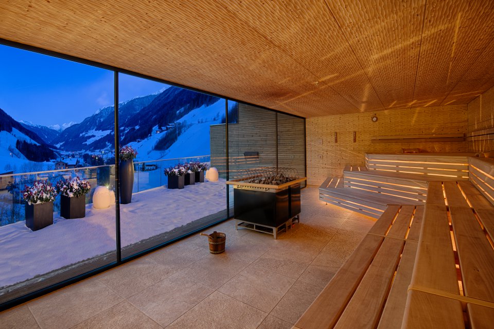 Sauna mit Ausblick